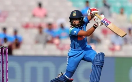 Pratika Rawal Matches World Record Becoming Joint-Fastest to Reach 1000 Runs in Women’s ODIs