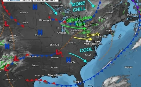 Chilly October 23 Despite Weekend Sunshine With Next Week’s Storm and Major Hurricane Melissa Forecasted