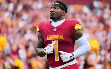 Commanders Face Top 3 WRs Challenge with Deebo Out