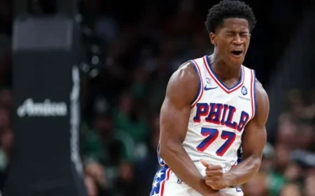 Edgecombe Aspires to Echo LeBron After Surpassing James’ Debut Record