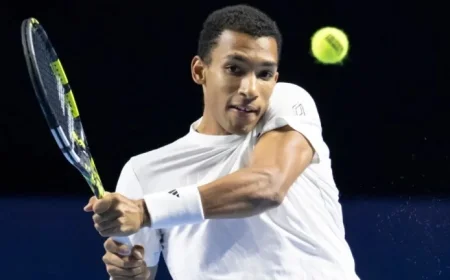 Felix Auger-Aliassime Triumphs Over Gabriel Diallo in Exciting All-Canadian Showdown at Swiss Indoors