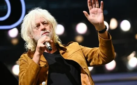 Bob Geldof Regrets Not Running for President Believes He Could Have Excelled in the Role