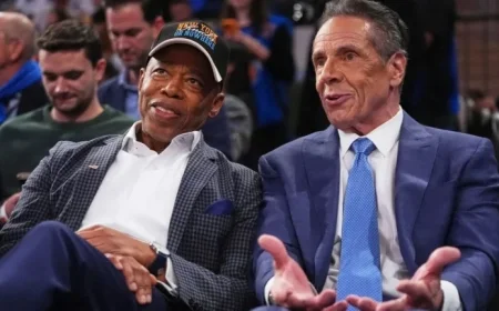 NYC Mayoral Race: Eric Adams Set to Endorse Andrew Cuomo for Mayor According to Sources