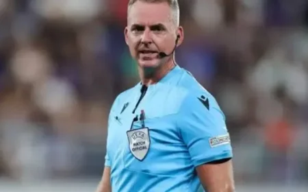 Who is Jakob Kehlet Origin and Past Matches of Fenerbahçe’s Referee