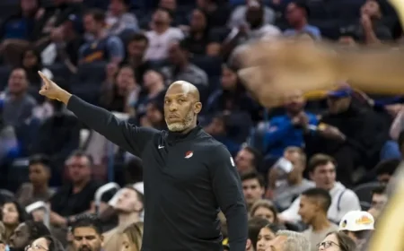 Discover the Trail Blazers New Head Coach After Chauncey Billups Arrest
