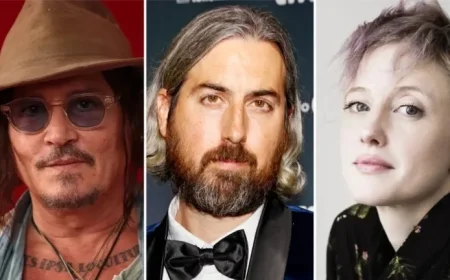 Johnny Depp, Andrea Riseborough Star in Ti West’s 2026 ‘Christmas Carol’