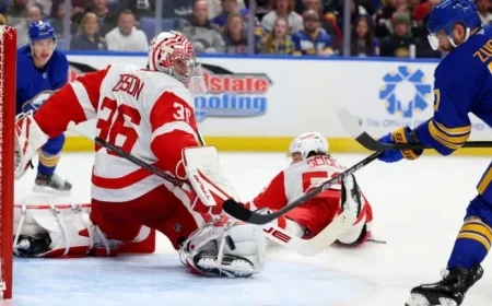 Buffalo Sabres Overwhelm Detroit Red Wings: Unprepared for Intense Pace