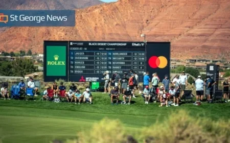 World’s Top Golfers Compete at Utah Championship in Ivins