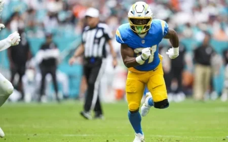 Chargers Promote Nyheim Hines and Jaret Patterson to Active Roster Tonight