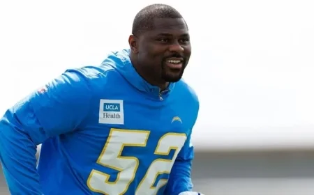 Chargers Activate Linebackers Mack and Perryman from IR
