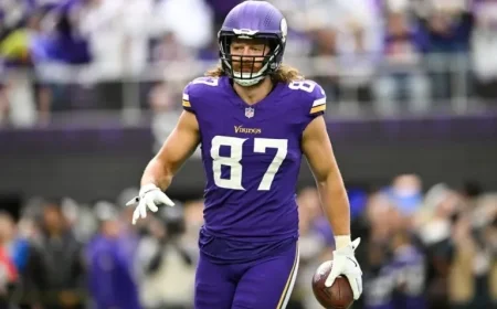Top T.J. Hockenson Prop Bets for Vikings vs. Chargers on Oct 23, 2025