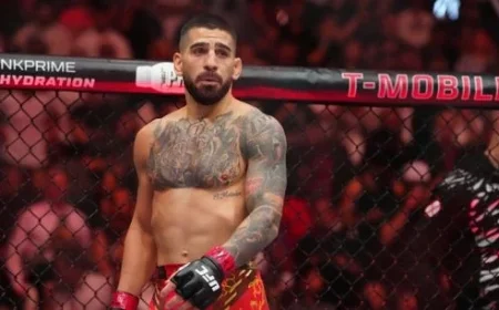 UFC’s Paramount Debut in Los Angeles: Topuria vs. Pimblett Headline