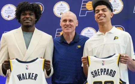 Pacers Secure Fourth-Year Club Options for Rising Stars Jarace Walker and Ben Sheppard