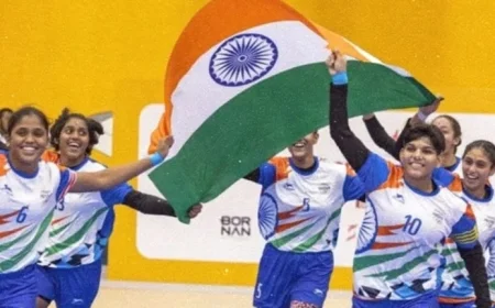 India Dominates Asian Youth Games with Twin Gold Medals in Kabaddi