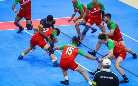 Iranian Kabaddi Teams Score Double Silver at 2025 Asian Youth Games