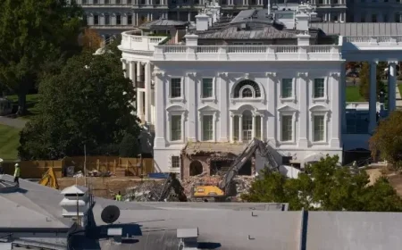Trump Breaks Promise and Demolishes White House East Wing