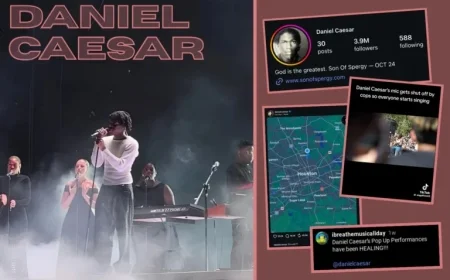 Daniel Caesar’s Pop-Up Tour Strengthens Artist-Audience Connections