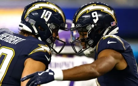 Chargers Dominate Vikings with Three Justin Herbert Touchdowns in NFL Comeback Victory