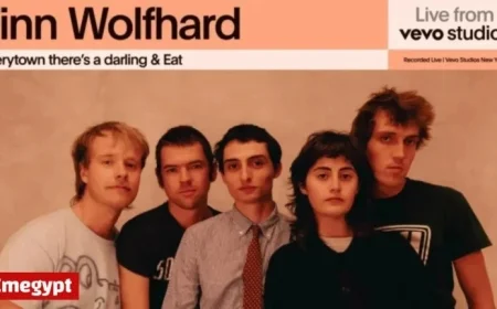 Finn Wolfhard Performs “Everytown There’s a Darling” at Vevo Studios