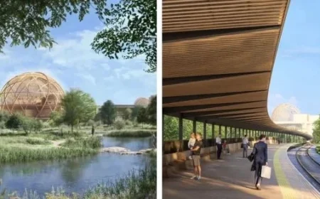 Foster + Partners Reveals Ambitious Plans for New Oxford Science Campus and Train Station