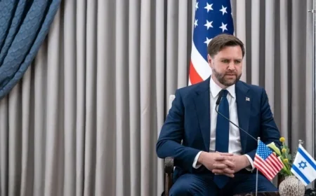 J. D. Vance Criticizes Israeli Parliament Vote as ‘Stupid’ and ‘Insulting’