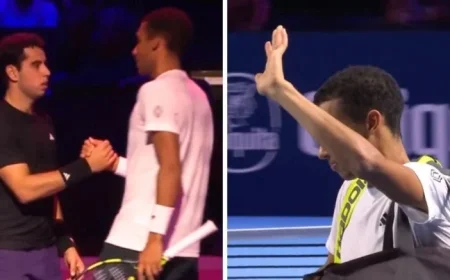 Felix Auger-Aliassime Shocks Swiss Indoors with Sudden Retirement Leaving Commentators Baffled