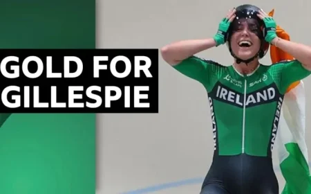 Lara Gillespie’s Gold Triumph at World Track Cycling Championships Marks a Special Moment for Ireland