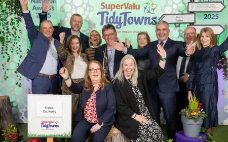 Discover How Tralee Shines as the Top Winner in the 2025 Tidy Towns Awards and Explore Kerry’s Performance