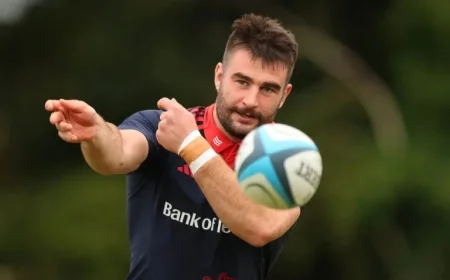Munster Lineup Revealed for Thrilling Thomond Clash Against Connacht