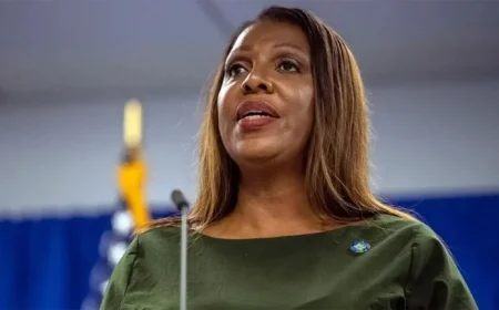 Letitia James Pleads in Federal Mortgage Fraud Case