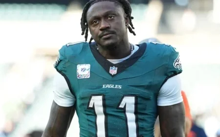 A.J. Brown, Cam Jurgens Out for Eagles’ Rematch vs. Giants