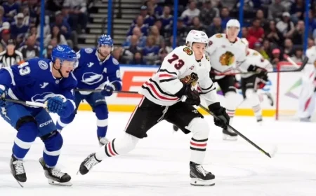 Blackhawks Trade Lukas Reichel to Canucks for 2027 4th-Round Pick