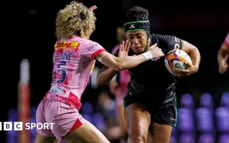 Ellie Kildunne Shines in Harlequins Women’s Thrilling 52-22 Victory over Loughborough Lightning in PWR Clash