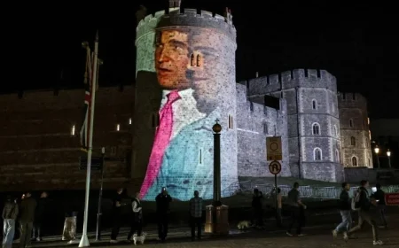Images of Trump and Epstein on Windsor Castle Spark No Legal Action During Presidential Visit