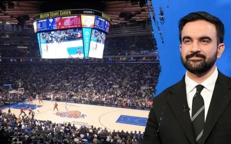 Knicks Demand Mamdani Stop Logo Use to Clarify Non-Endorsement