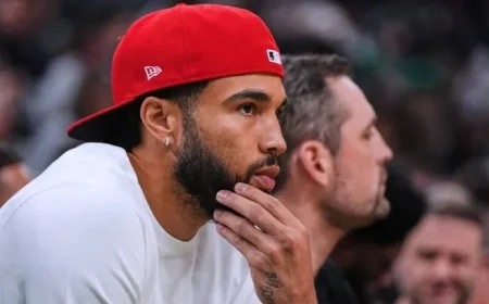 Wyc Grousbeck: Jayson Tatum Unlikely to Play This Season