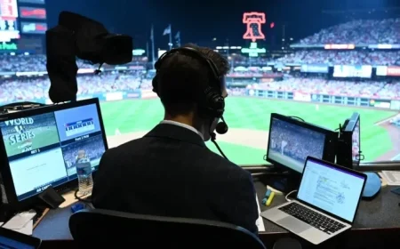 Joe Davis Prepares to Lead Fox’s Baseball Coverage