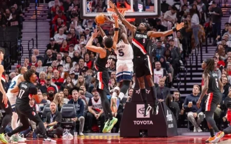 Trail Blazers Show Promise in Opening-Night Loss to Timberwolves