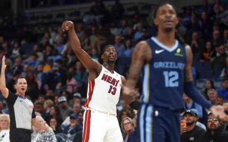 Miami Heat Dominates with Historic Offensive Showcase and Bam Adebayo’s Impactful Play