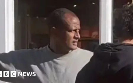 Video captures accidental release of asylum seeker from Chelmsford hotel
