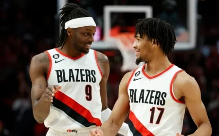 Shaedon Sharpe Secures Trail Blazers’ Final Starting Spot Over Jerami Grant