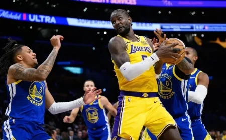 Lakers’ 7-Foot Center Emerges as Trade Candidate After Warriors Debut