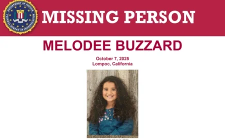 FBI Intensifies Search for Missing Lompoc Girl, Melodee Buzzard