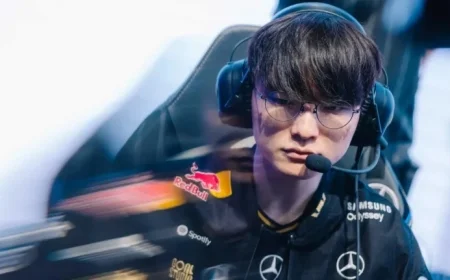 100T Exits Worlds with Fierce Loss to T1; BLG Advances Past VKS