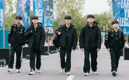 T1 Triumphs Over 100 Thieves 2–0, Keeps Quarterfinal Hopes Alive