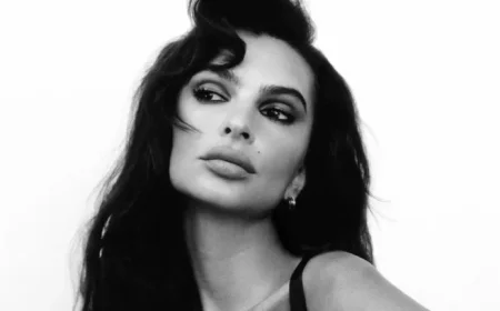 Emily Ratajkowski Poses Topless in Bold and Sensual Photoshoot