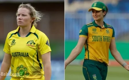 Australia Elects to Bowl First in World Cup Showdown with South Africa Women