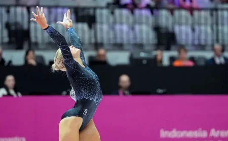 Ruby Evans and Abi Martin Secure Spots in World Gymnastics Finals