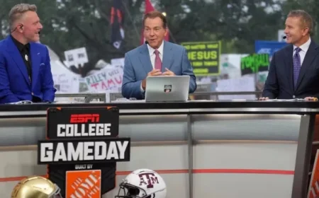 Country Music Legends Light Up College Gameday Live in Nashville