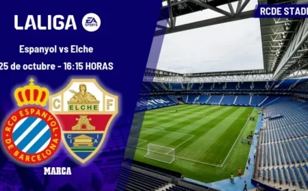 Espanyol vs. Elche: LaLiga EA Sports Match Time and TV Channel